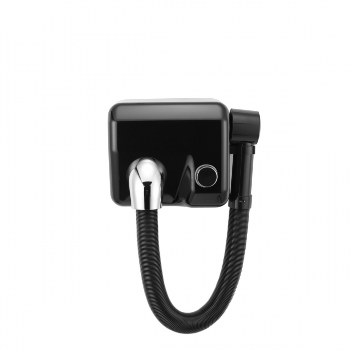 Prestige Matt Black 1200W Leisure Centre Push Button Hair Dryer  front image - HRH44CW