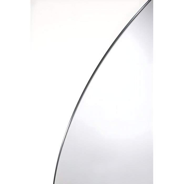 Abode Aruna Frameless Round Mirror 600mm ABM1035 CLOSE LOOK 