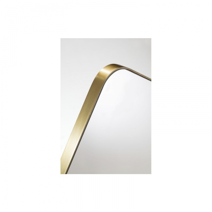 Abode Mayar Tablet Mirror 450mm x 900mm - Brushed Brass  Close Look ABM1023
