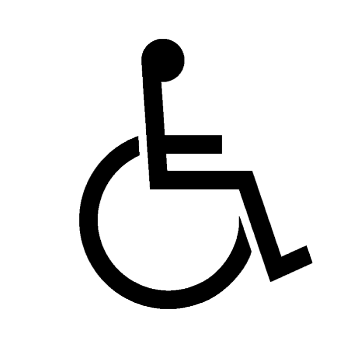 Genwec Verdedri Hand Dryer Aluminium - Accessible Entrance Sign