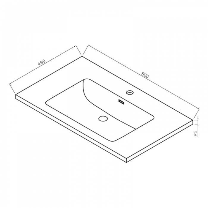 CHEVRON BASIN CAD DRAWING