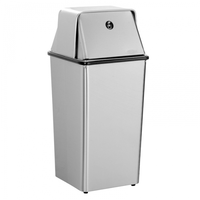 Floor-Standing Waste Bin With Top 49.2L