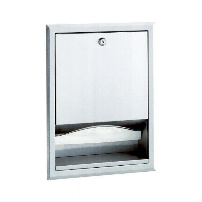 Recessed Paper Towel Dispenser Bobrick