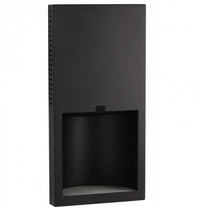 Recessed Matt Black Hand Dryer