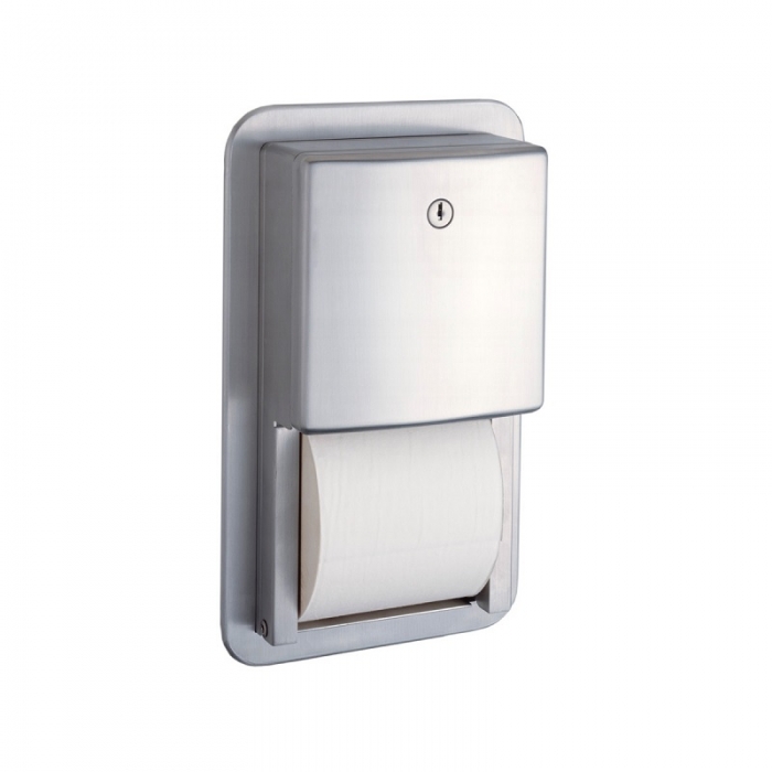 Recessed Multi-Roll Toilet Tissue Dispenser Bobrick