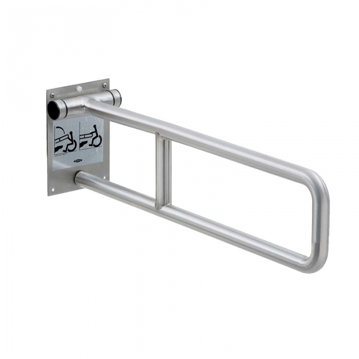 Wall-Mounted Swing-Up Grab Bar Bobrick