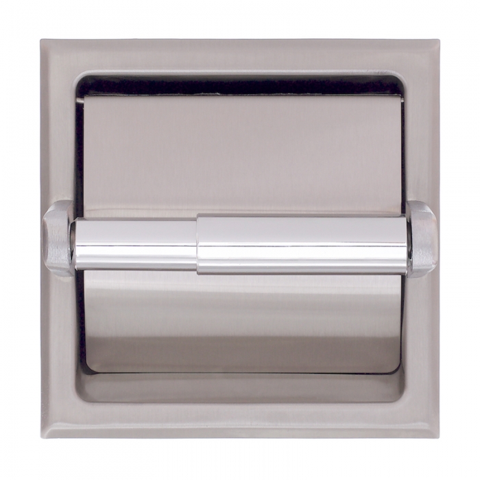 B6637 Recessed Toilet Roll Dispenser Bobrick -Front