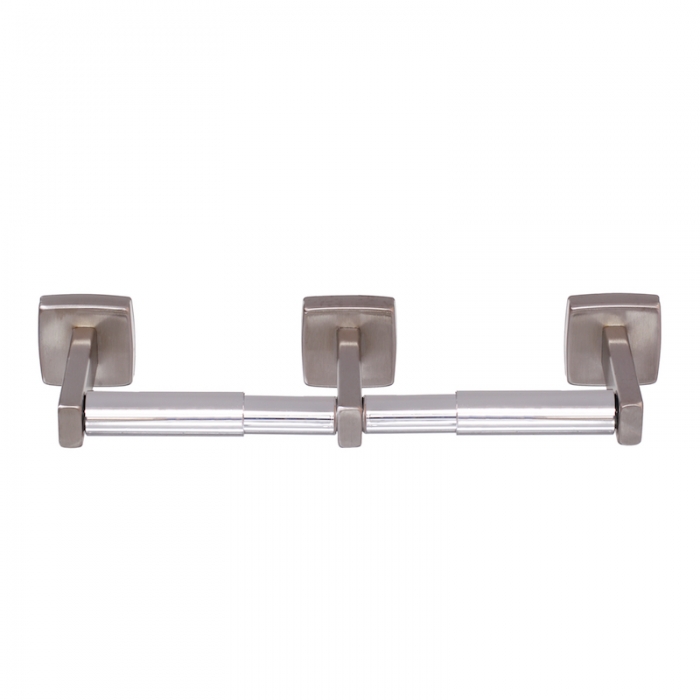 B6867 Double Toilet Roll Holder Bobrick - Front