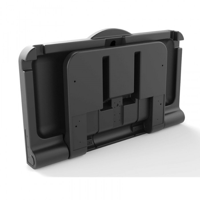 Safe Hands Matt Black Horizontal Baby Changing Table  - Wall Mounted Closed image - BABH55