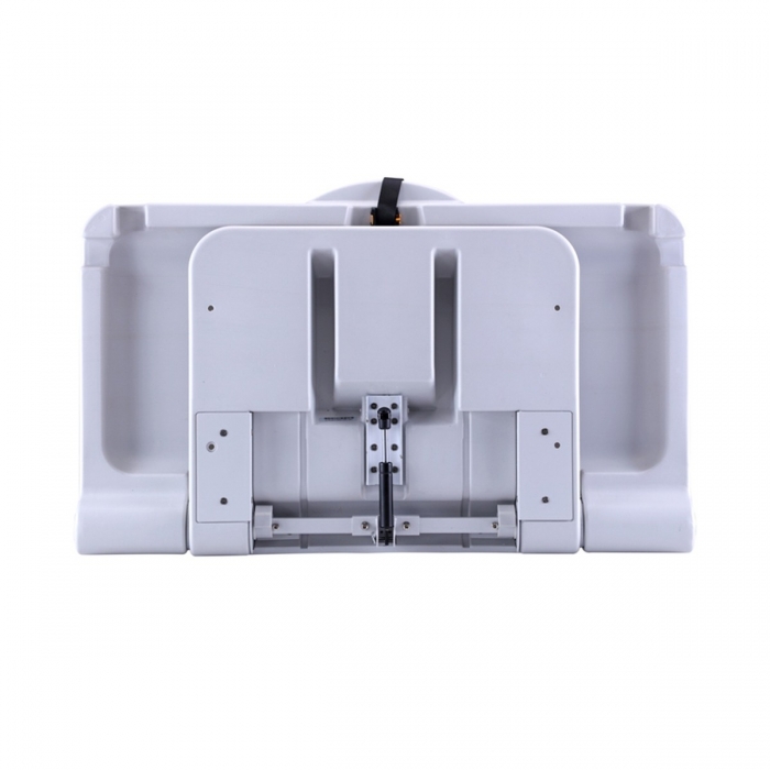 Safe Hands Commercial Horizontal Wall Mounted Baby Changing Unit - White closed image - BABH77