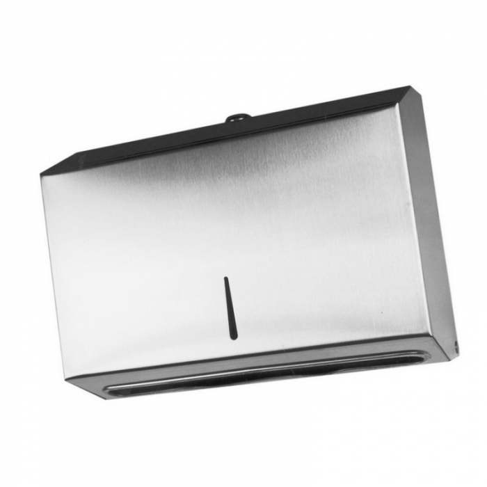 Brushed Stainless Steel Mini Paper Towel Dispenser