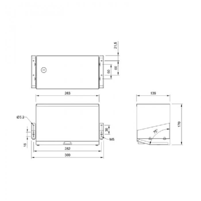 Dolphin Velocity Behind Mirror Hand Dryer CAD