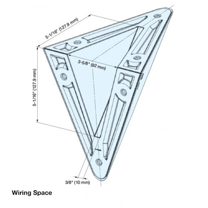 BK-TR200-BL WIRING SPACE