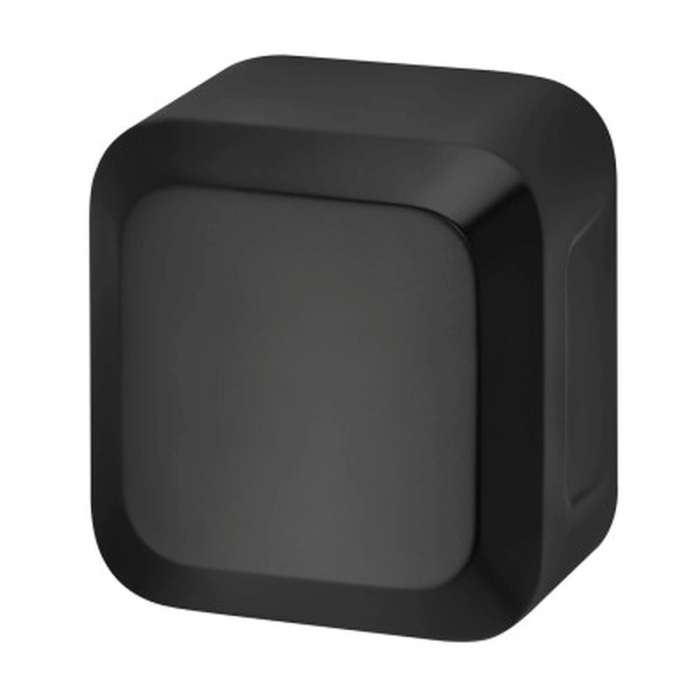 Cube Automatic Hand Dryer With Hepa Filter - Matt Black- Front