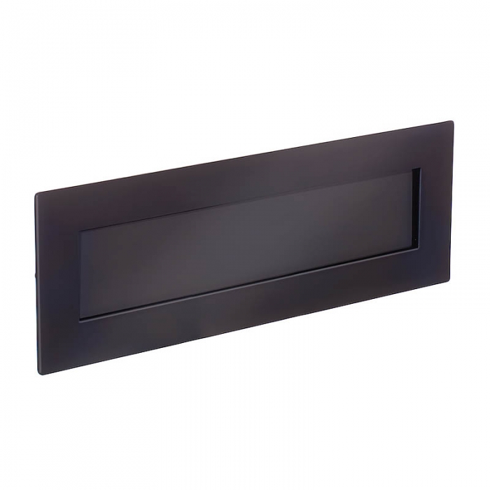 Prestige Waste Paper Flap Black Steel