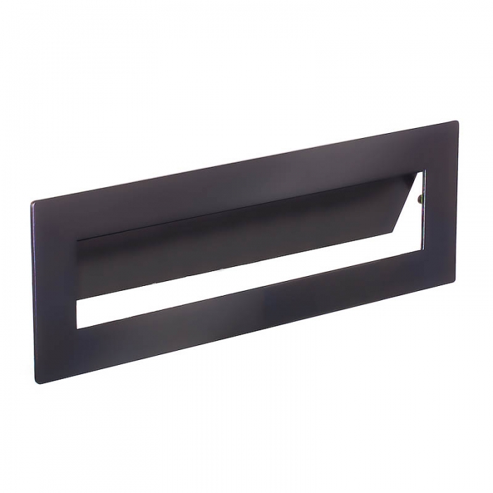 Prestige Waste Paper Flap Black Steel