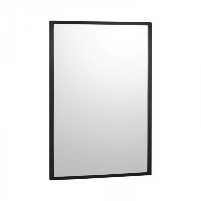 Bobrick Welded Frame Mirror Matt Black 460mm x 760mm