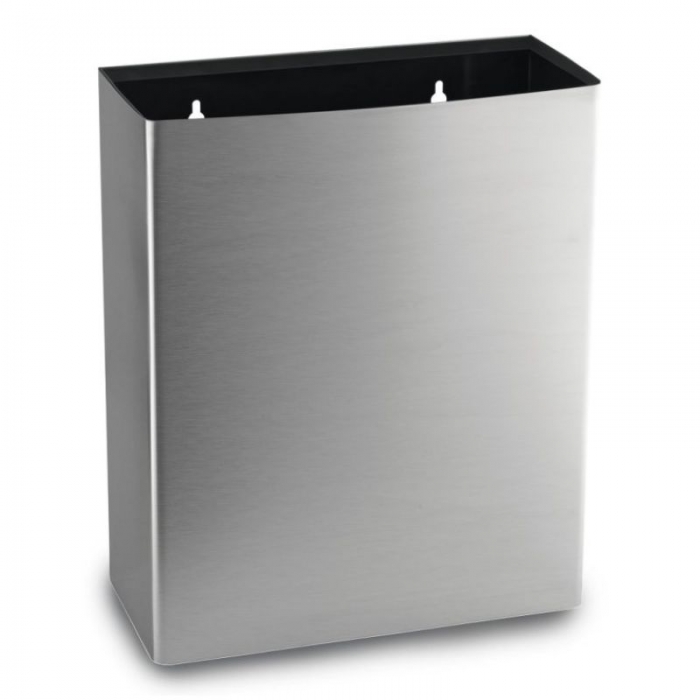 Prestige Ecoline Open Top Brushed Stainless Steel Waste Bin 23Ltr E-23WOT/BS