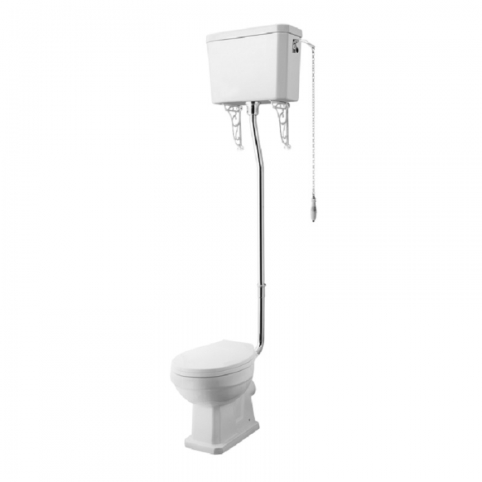 Nuie Carlton High Level WC and Flush Pipe Kit