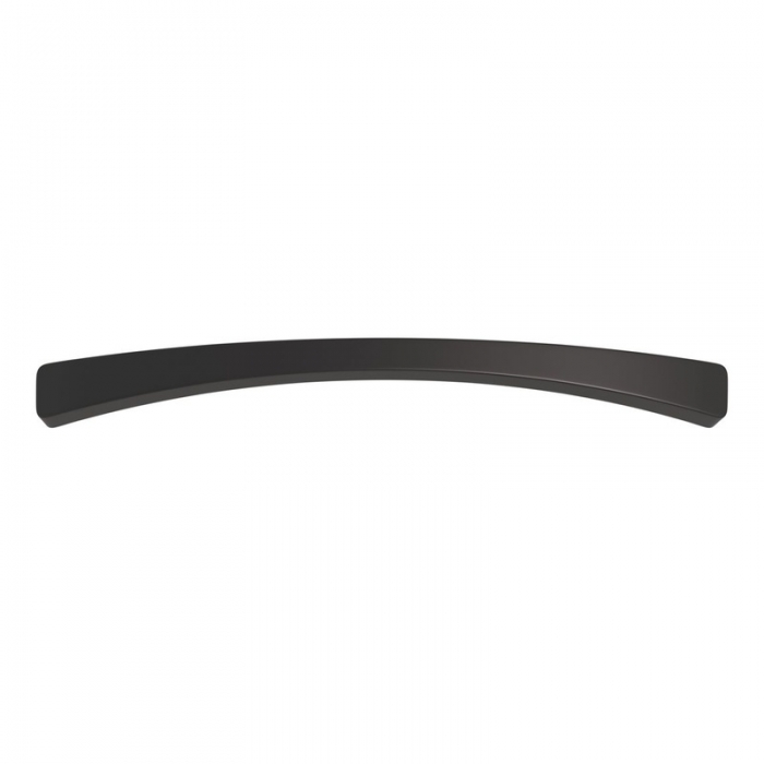 Prestige Matt Black 170mm Bow Handle front view - CNPW106218
