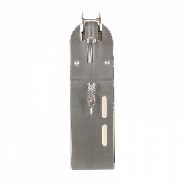 Surgeon Stainless Steel Soap Dispenser - Rear