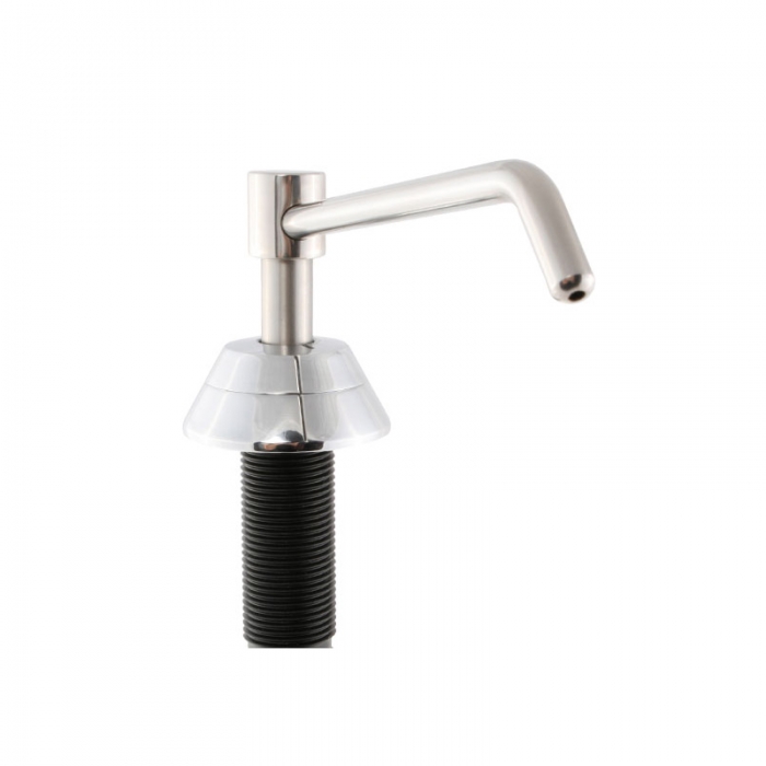 Vanity Top Chrome Plated Soap Dispenser 100mm Plain Image
