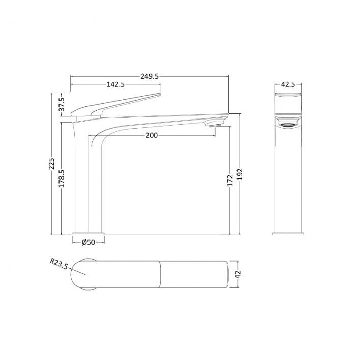 Drift Tall CAD