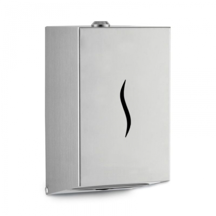 Prestige Ecoline Bulk Toilet Tissue Dispenser Brushed Stainless Steel
