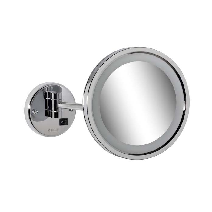 LED Magnification Shaving Mirror Single Arm - 911088