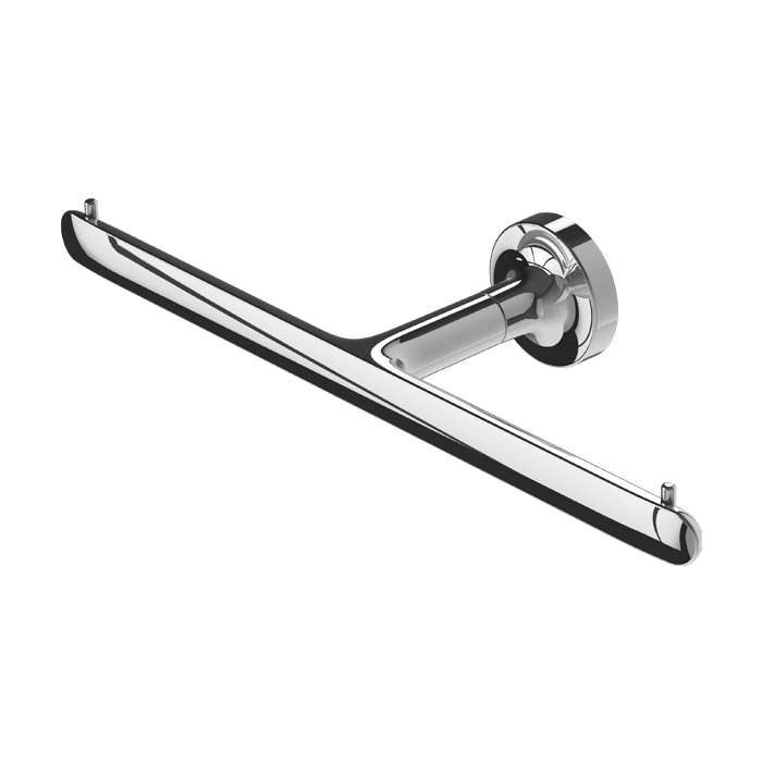 Toilet Roll Holder Double Tone Polished Stainless Steel