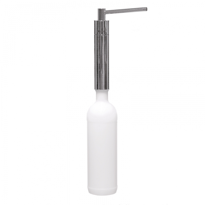 Prestige Counter Mounted Polished Soap Dispenser 1000ml - With Bottle