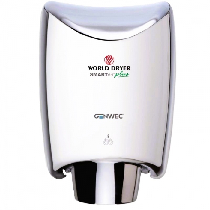 Genwec World SMARTdri Plus Hand Dryer Polished Chrome 