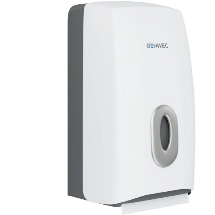 Genwec ABS Paper Towel Dispenser - White - Genwec ABS Paper Towel Dispenser - White
