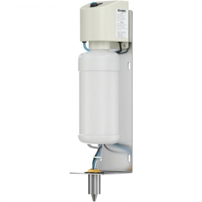 Genwec Chrome 1000ml Behind Mirror Automatic Soap Dispenser image on  white background - GW13190602