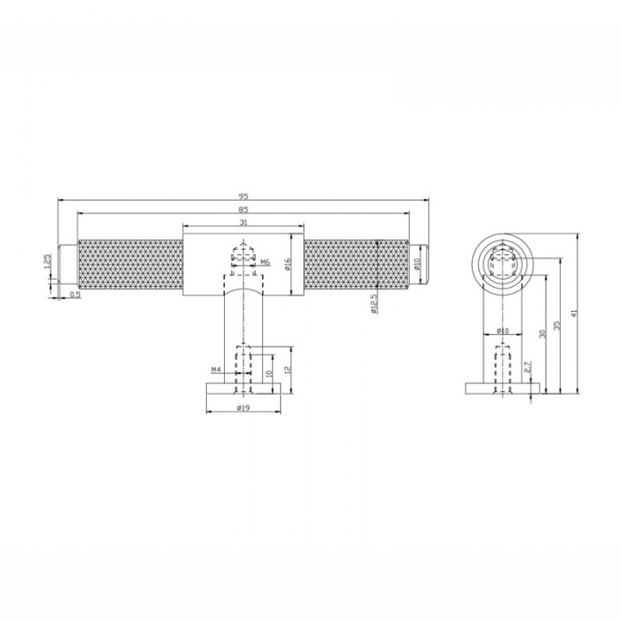 HANDLE001 CAD DRAWING