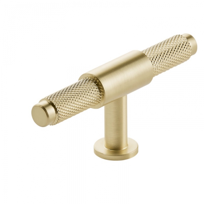 HANDLE005 IN BRUSHED BRASS