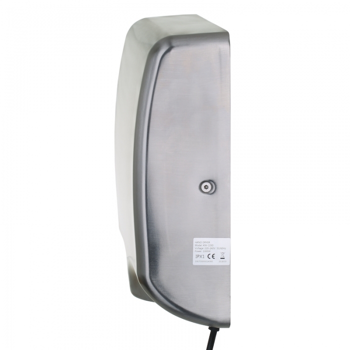 Dragon High Performance Hand Dryer 1000W Side View