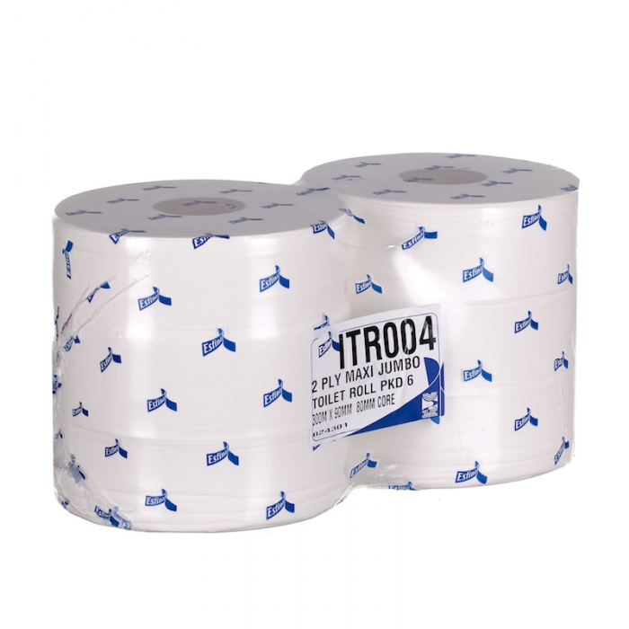 Toilet Rolls Jumbo Prestige Luxury 6 Rolls