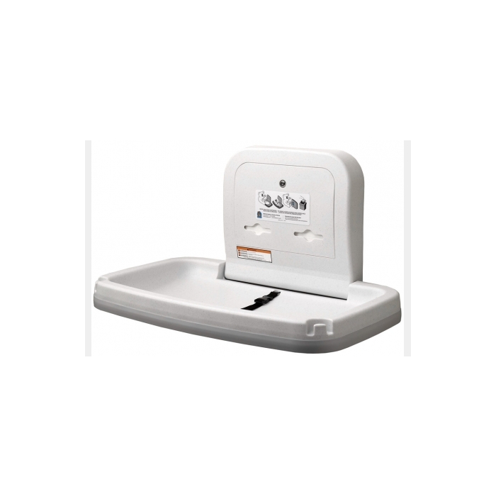 Koala Kare Horizontal Baby Changer White KB2000-5-INB