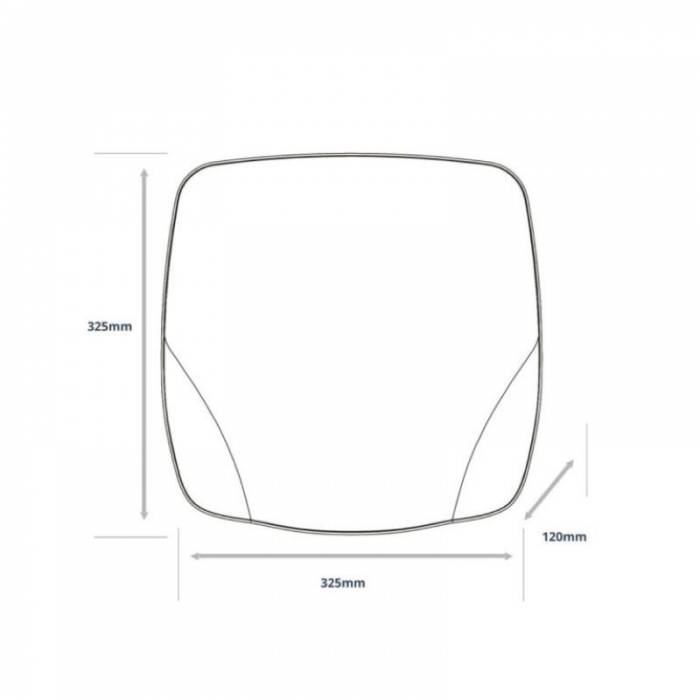 Prestige Mercury Hand Towel Dispenser Cad drawing 