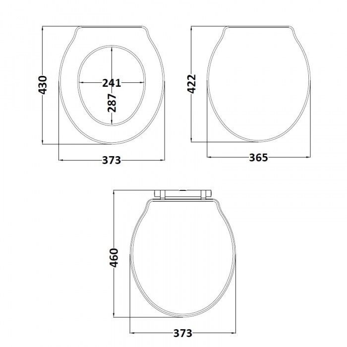 Old London Ryther Soft Closing Toilet Seat - Timeless Sand