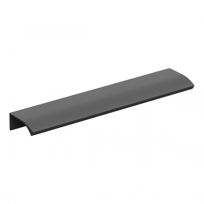 Prestige Matt Black 200mm Over Handle Side View - CNPW104090