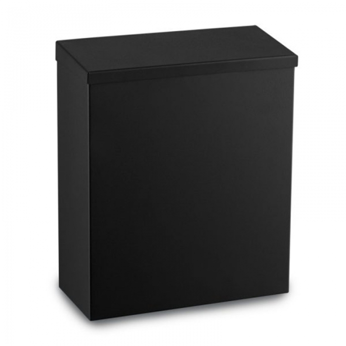 Prestige Ecoline 7 Litre Feminine Hygiene Bin - Matt Black image - E-7WFH/MBK