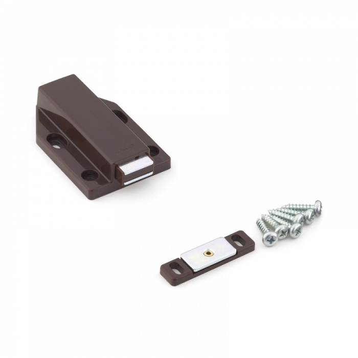 Sugatsune Magnetic Touch Push To Open Door Latch - Brown