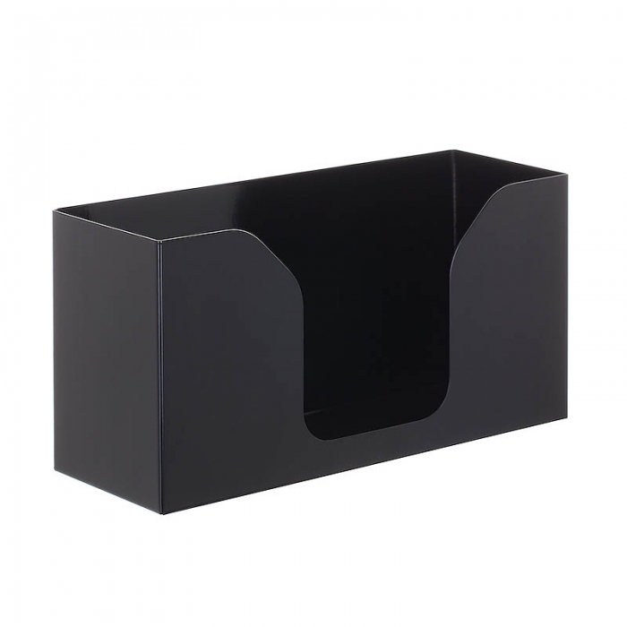 Black Paper Towel Holder Side