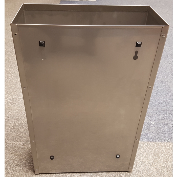 Prestiige 50 Litre Stainless Steel Waste Bin Backplate