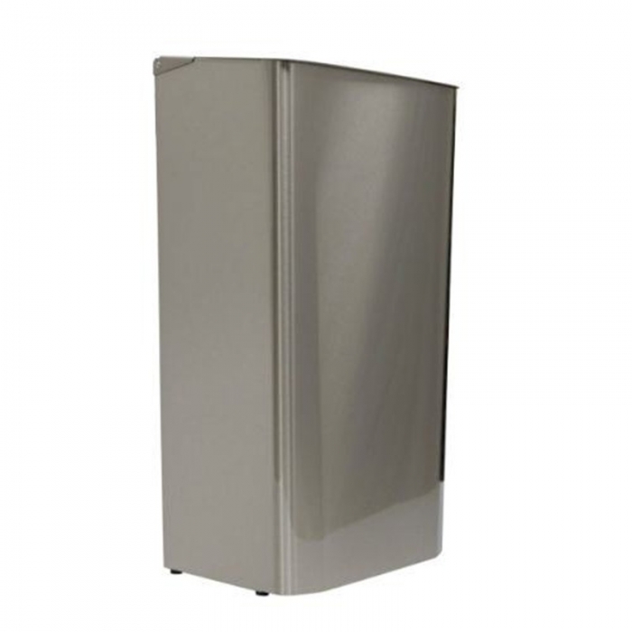 Tower 30 Litre Stainless Steel Bin side view on a white background - 77020CB