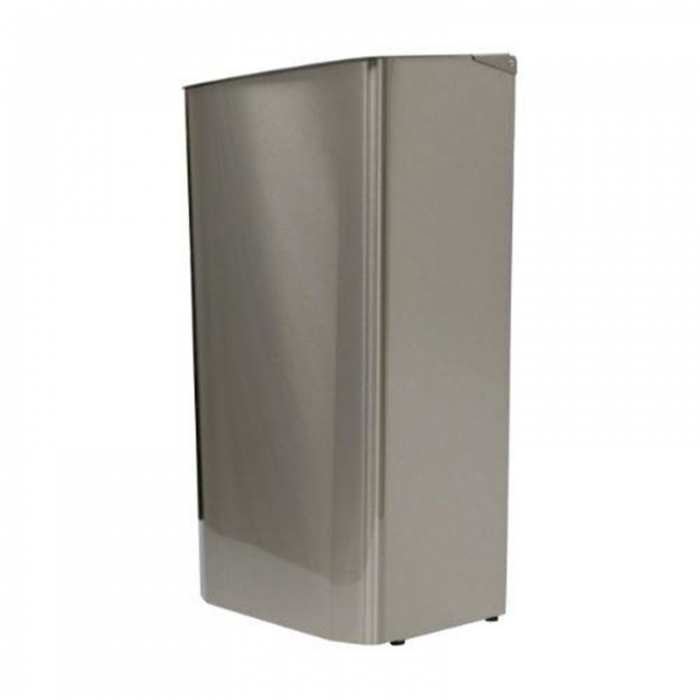 Tower 30 Litre Stainless Steel Bin other side view on  a plain white background - 77020CB