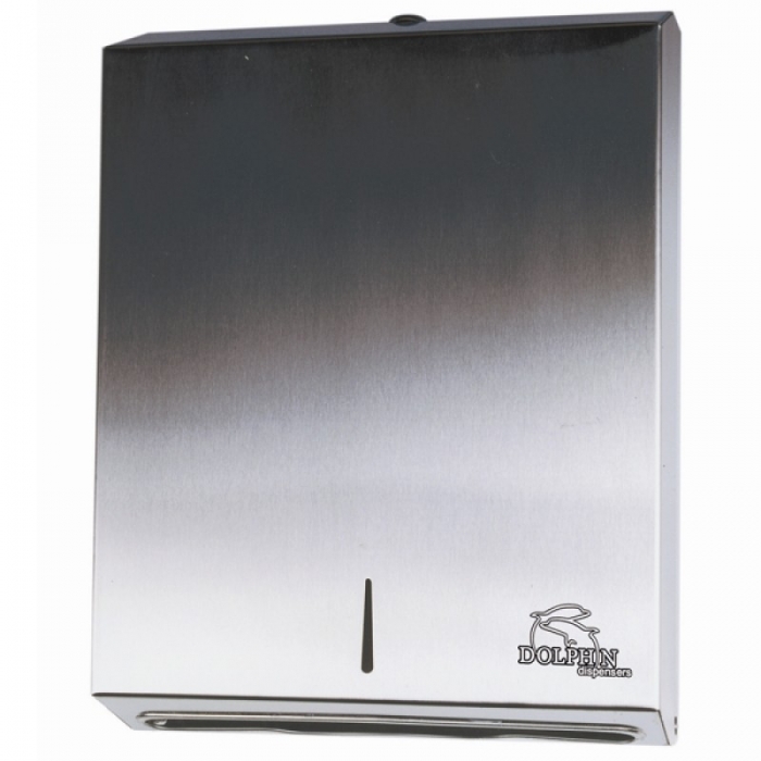 Dolphin Stainless Steel Maxi Paper Towel Dispenser