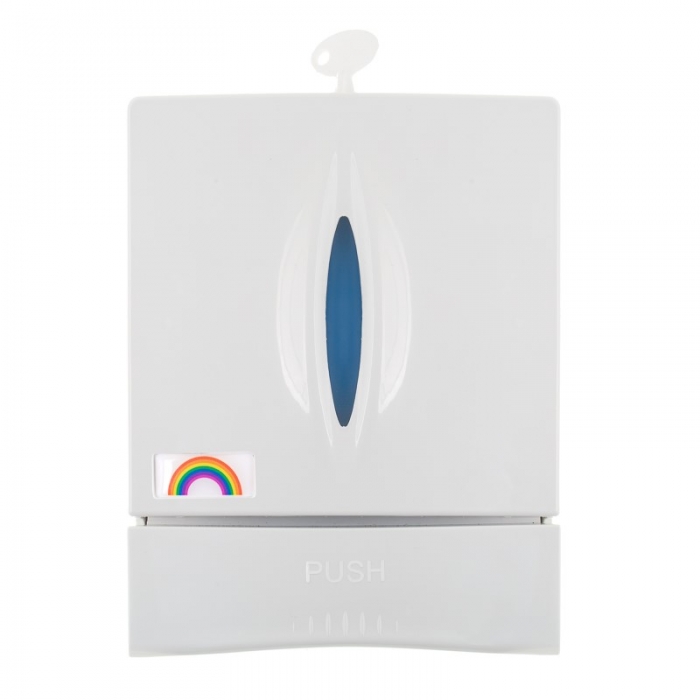 Rainbow Hand Sanitiser Soap Dispenser 800ml Front View